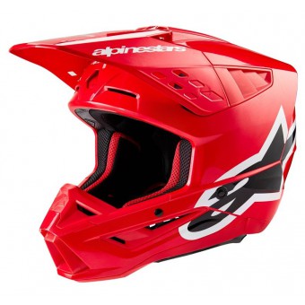 ALPINESTARS S-M5 CORP ROSSO CASCO CROSS